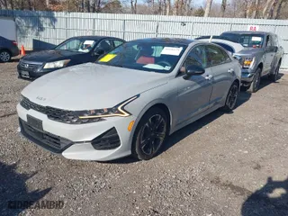 2022 Kia K5 GT-Line with VIN 5XXG64J22NG119422, listed as a IAAI auction lot 41656638 with 35,927 mi miles. Bid and sale history available at carsss.com. Image 2.