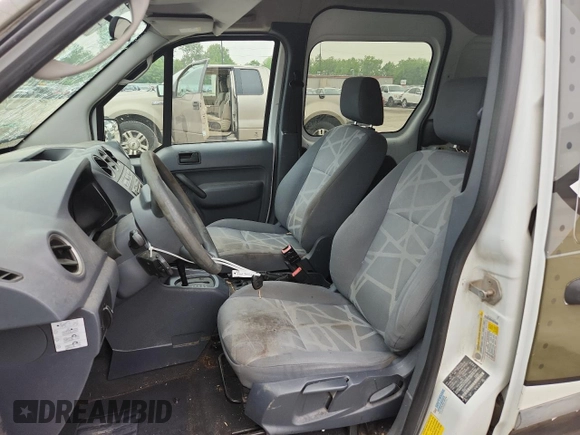 2011 Ford Transit Connect XLT with VIN NM0LS7DN9BT069791, listed as a Copart auction lot 59962725 with 228,380 mi miles and Salvage title. Bid and sale history available at DreamBid. Image 7.