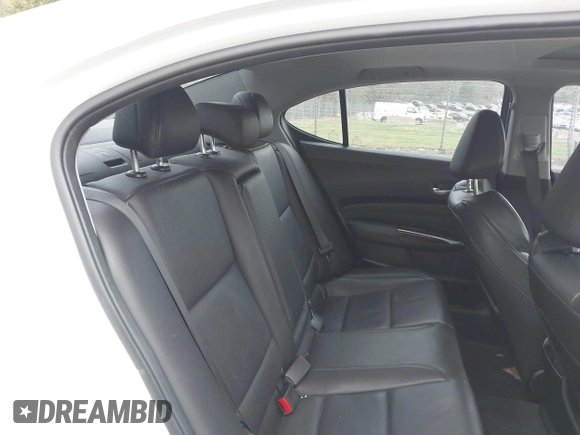 2017 Acura TLX V6 w/Technology Pkg with VIN 19UUB2F52HA001328, listed as a IAAI auction lot 41946365 with 143,698 mi miles. Bid and sale history available at carsss.com. Image 8.