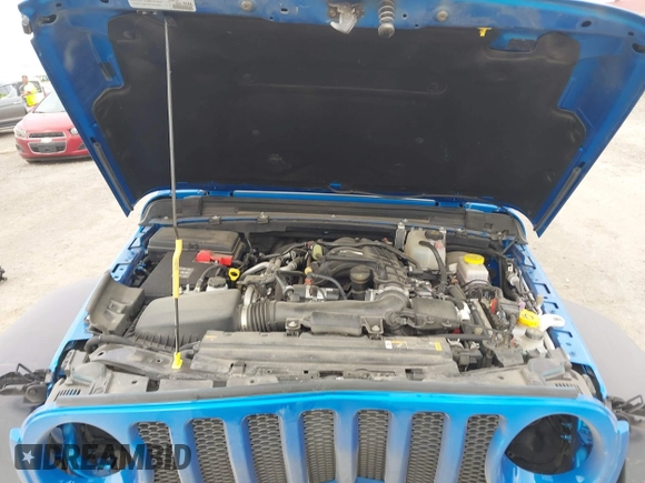 2023 Jeep Wrangler Sport with VIN 1C4HJXDG5PW530309, listed as a IAAI auction lot 42154961 with 29,846 mi miles and . Bid and sale history available at DreamBid. Image 10.