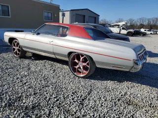 1973 Chevrolet Caprice z VIN 1N47R3D197757, wystawiony jako Copart lot #44179455 z przebiegiem 646 mil mil oraz Czysty tytuł • Clean title. Historia ofert i sprzedaży dostępna na DreamBid. Obrazek 2.