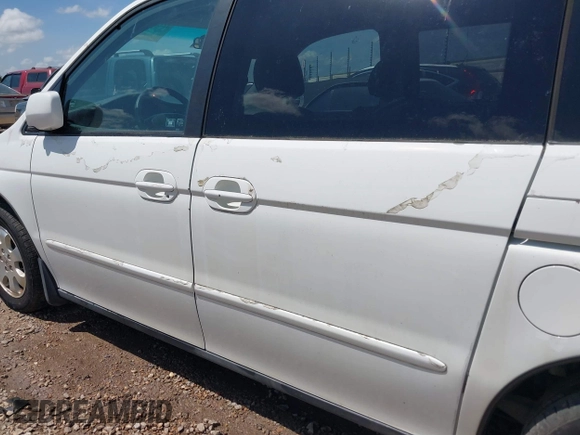 2003 Honda Odyssey EX-L with VIN 5FNRL18983B122294, listed as a IAAI auction lot 41922671 with 215,911 mi miles and . Bid and sale history available at DreamBid. Image 6.