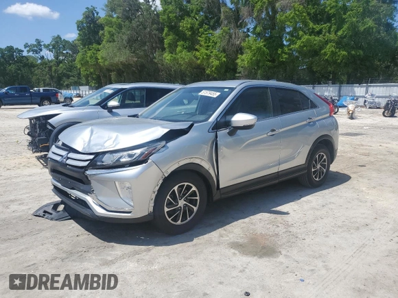 2020 Mitsubishi Eclipse Cross ES z VIN JA4AS3AA6LZ036325, wystawiony jako Copart lot #51579455 z przebiegiem 109 335 mil mil oraz Szkoda całkowita • Salvage title. Historia ofert i sprzedaży dostępna na DreamBid. Obrazek 1.