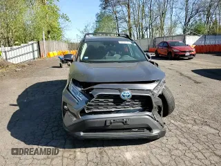 2021 Toyota RAV4 Hybrid LE with VIN 4T3B6RFV1MU042547, listed as a Copart auction lot 53558175 with 77,985 mi miles and Salvage title. Bid and sale history available at DreamBid. Image 14.