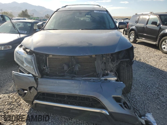 2016 Nissan Pathfinder S with VIN 5N1AR2MM0GC658134, listed as a Copart auction lot 74589594 with 163,451 mi miles and Salvage Title. Bid and sale history available at carsss.com. Image 5.