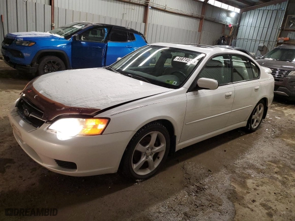 2006 Subaru Legacy Sedan 2.5i Special Edition with VIN 4S3BL626X67220301, listed as a Copart auction lot 45874545 with NaN miles and Salvage Title. Bid and sale history available at carsss.com. Image 1.