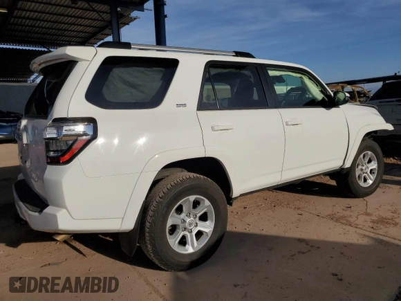 2023 Toyota 4Runner SR5 Premium with VIN JTENU5JR8P6188788, listed as a Copart auction lot 56665055 with 29,121 mi miles and Salvage title. Bid and sale history available at DreamBid. Image 3.