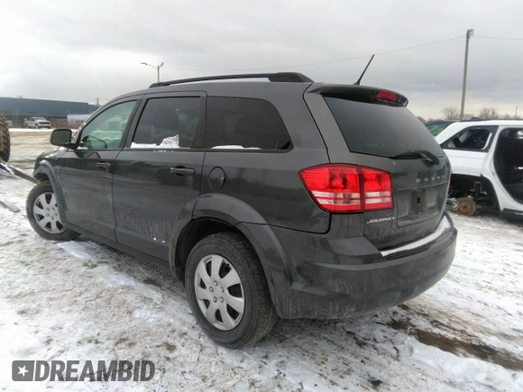 2016 Dodge Journey SE with VIN 3C4PDCAB0GT164835, listed as a IAAI auction lot 41093557 with 124,866 mi miles and . Bid and sale history available at DreamBid. Image 3.