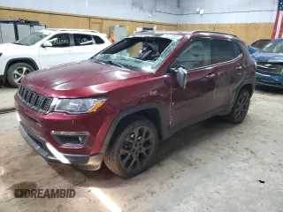 2021 Jeep Compass 80th Anniversary with VIN 3C4NJDEB2MT517099, listed as a Copart auction lot 59578605 with 67,595 mi miles and Non repairable. Bid and sale history available at DreamBid. Image 1.