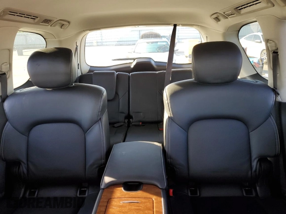 2019 Infiniti QX80 LUXE with VIN JN8AZ2NF9K9684004, listed as a Copart auction lot 51022145 with 35,454 mi miles and Salvage Title. Bid and sale history available at carsss.com. Image 10.