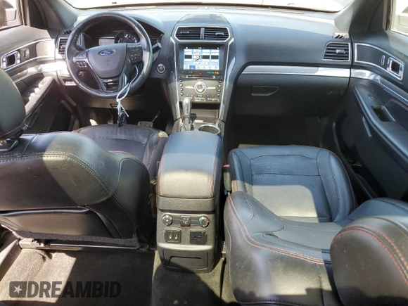2017 Ford Explorer Sport with VIN 1FM5K8GT0HGD04698, listed as a Copart auction lot 61005485 with 156,651 mi miles and Salvage title. Bid and sale history available at DreamBid. Image 8.