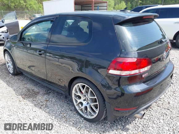 2012 Volkswagen GTI w/Conv & Sunroof with VIN WVWEV7AJ3CW280652, listed as a IAAI auction lot 41918574 with 131,720 mi miles and . Bid and sale history available at DreamBid. Image 3.