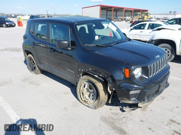2022 Jeep Renegade Sport with VIN ZACNJDA12NPN69111, listed as a IAAI auction lot 42032566 with 21,828 mi miles and . Bid and sale history available at DreamBid. Image 1.