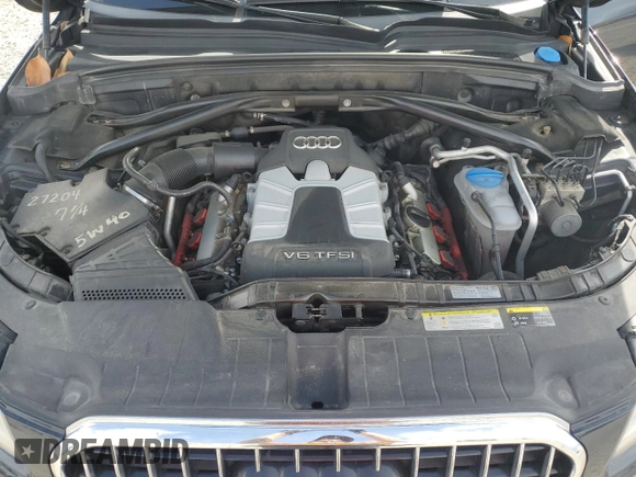 2014 Audi Q5 Premium Plus with VIN WA1DGAFP7EA026050, listed as a Copart auction lot 81506794 with 138,222 mi miles and Salvage Title. Bid and sale history available at carsss.com. Image 12.