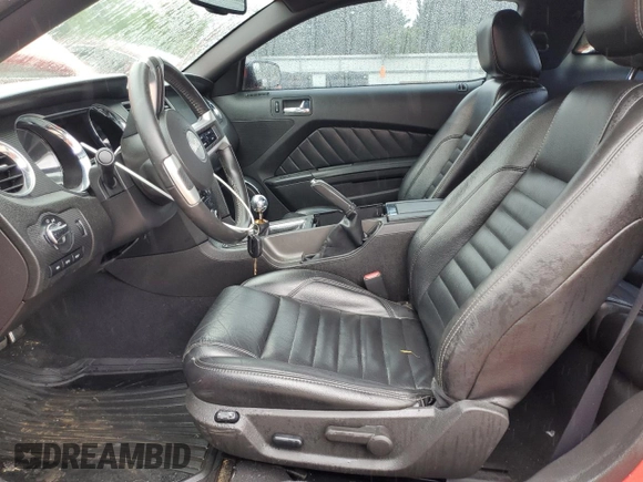 2010 Ford Mustang GT with VIN 1ZVBP8CH1A5141732, listed as a Copart auction lot 57885605 with 92,882 mi miles and Salvage title. Bid and sale history available at DreamBid. Image 7.