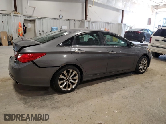 2011 Hyundai Sonata Limited with VIN 5NPEC4AC9BH285655, listed as a Copart auction lot 55982455 with 166,840 mi miles and Non Repairable. Bid and sale history available at DreamBid. Image 3.