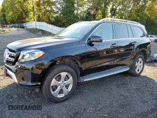 2017 Mercedes-Benz GLS with VIN 4JGDF6EE3HA806312, listed as a Copart auction lot 70647593 with 47,418 mi miles. Bid and sale history available at carsss.com. Image 1.