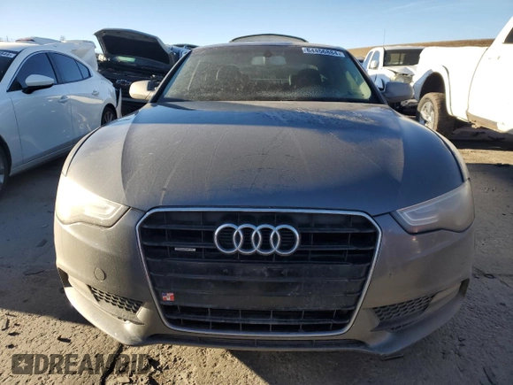 2013 Audi A5 Premium Plus with VIN WAURFAFRXDA080843, listed as a Copart auction lot 84456884 with 118,900 mi miles and Salvage title. Bid and sale history available at DreamBid. Image 5.