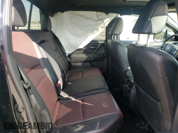 2017 Honda Ridgeline Black Edition with VIN 5FPYK3F83HB015057, listed as a Copart auction lot 49968565 with 107,317 mi miles and Salvage title. Bid and sale history available at DreamBid. Image 10.