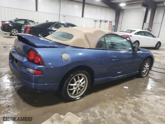 2002 Mitsubishi Eclipse GT with VIN 4A3AE85H02E088795, listed as a Copart auction lot 81313003 with 112,586 mi miles and Salvage Title. Bid and sale history available at carsss.com. Image 3.