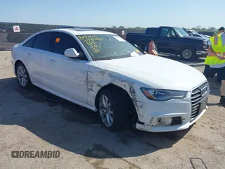2018 Audi A6 Premium with VIN WAUC8AFC0JN098123, listed as a IAAI auction lot 41990057 with 1 mi miles. Bid and sale history available at carsss.com. Image 1.