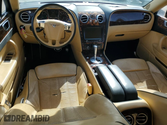 2013 Bentley Flying Spur with VIN SCBBR9ZA2DC082321, listed as a Copart auction lot 51051525 with 52,918 mi miles and Salvage title. Bid and sale history available at DreamBid. Image 8.