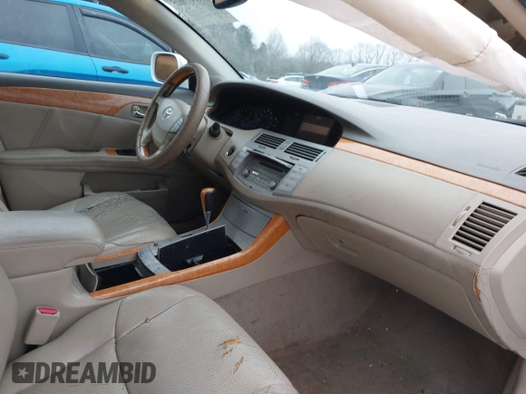 2005 Toyota Avalon XL with VIN 4T1BK36B75U030489, listed as a IAAI auction lot 41581025 with 244,205 mi miles and . Bid and sale history available at DreamBid. Image 5.