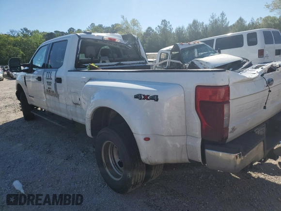 2021 Ford F-350 XL z VIN 1FT8W3DT5MED43189, wystawiony jako Copart lot #49719144 z przebiegiem Nie podano mil oraz Szkoda całkowita • Salvage title. Historia ofert i sprzedaży dostępna na DreamBid. Obrazek 2.