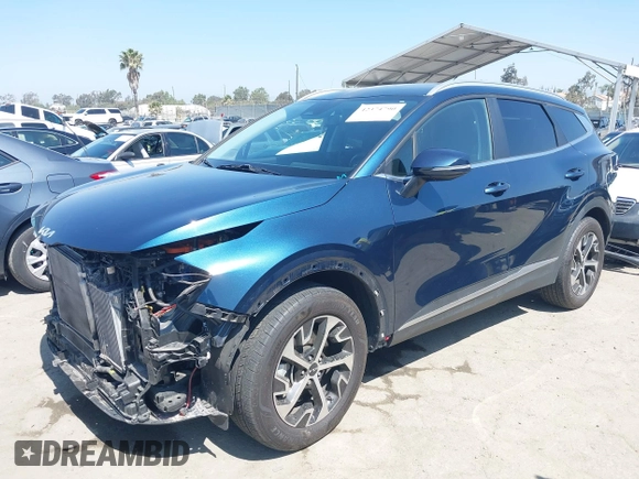 2023 Kia Sportage EX with VIN KNDPVCAG4P7018273, listed as a IAAI auction lot 42374790 with 25,814 mi miles and . Bid and sale history available at DreamBid. Image 18.