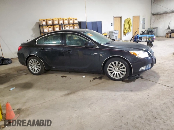 2011 Buick Regal CXL RL1 with VIN W04GN5EC5B1084016, listed as a Copart auction lot 49895065 with 125,129 mi miles and Salvage Title. Bid and sale history available at carsss.com. Image 4.