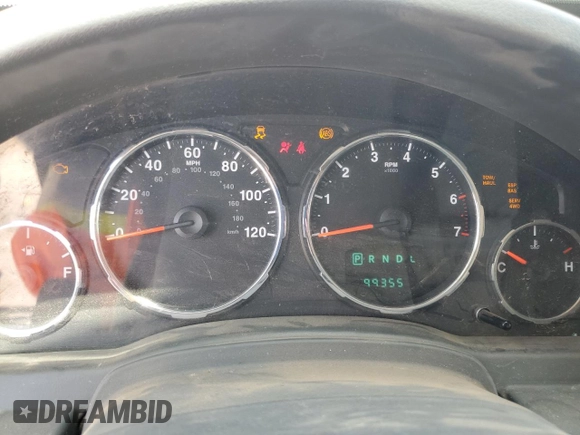 2008 Jeep Liberty Sport with VIN 1J8GN28K18W152811, listed as a Copart auction lot 54127715 with 99,355 mi miles and Salvage Title. Bid and sale history available at carsss.com. Image 9.