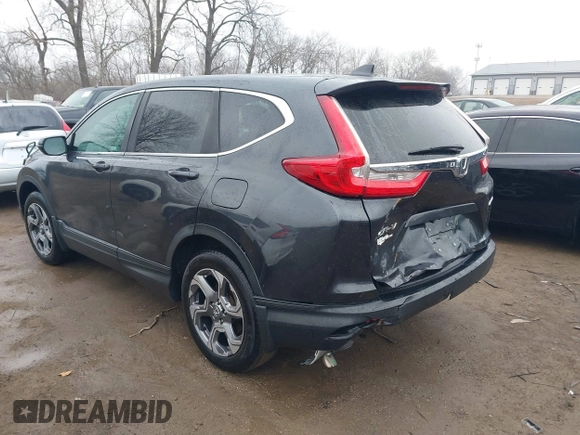 2019 Honda CR-V EX with VIN 5J6RW2H50KA011430, listed as a IAAI auction lot 41545962 with 112,287 mi miles. Bid and sale history available at carsss.com. Image 3.