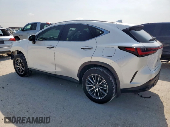 2024 Lexus NX 350h Luxury with VIN JTJHKCEZXR5014362, listed as a Copart auction lot 53482645 with 20,502 mi miles and Salvage title. Bid and sale history available at DreamBid. Image 2.