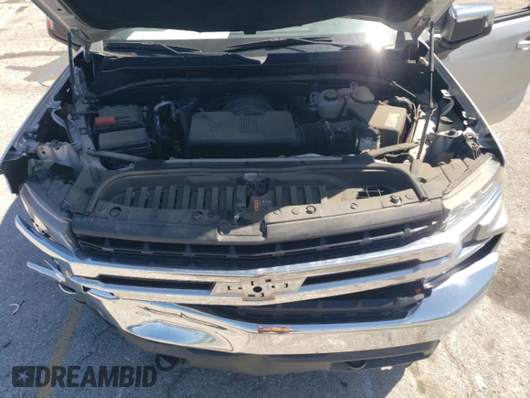 2020 Chevrolet Silverado 1500 LT with VIN 1GCUYDED4LZ226829, listed as a Copart auction lot 53317375 with 104,492 mi miles and Salvage Title. Bid and sale history available at DreamBid. Image 12.