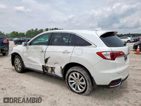 2018 Acura RDX Technology with VIN 5J8TB3H5XJL015616, listed as a Copart auction lot 59403295 with 67,832 mi miles and Salvage title. Bid and sale history available at DreamBid. Image 2.