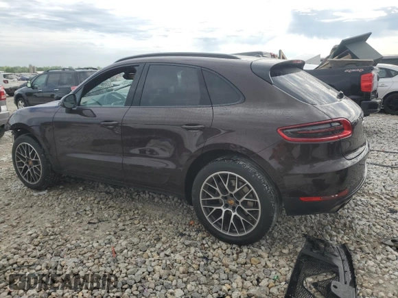 2017 Porsche Macan S with VIN WP1AB2A56HLB15375, listed as a Copart auction lot 58357435 with 112,481 mi miles and Clean title. Bid and sale history available at DreamBid. Image 2.