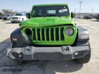 2018 Jeep Wrangler Unlimited Sport S with VIN 1C4HJXDG8JW272536, listed as a Copart auction lot 48490415 with 95,803 mi miles and Salvage Title. Bid and sale history available at carsss.com. Image 5.