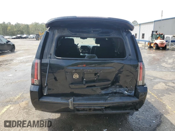 2015 GMC Yukon SLT with VIN 1GKS1BKC0FR113013, listed as a Copart auction lot 49821495 with 294,596 mi miles and Salvage Title. Bid and sale history available at carsss.com. Image 6.