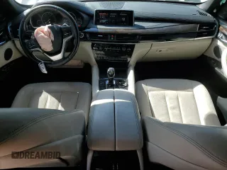 2018 BMW X6 xDrive35i with VIN 5UXKU2C51J0X49700, listed as a Copart auction lot 48802985 with 95,733 mi miles and Salvage Title. Bid and sale history available at carsss.com. Image 8.