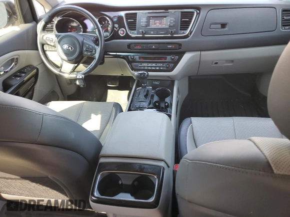 2016 Kia Sedona SX with VIN KNDMC5C10G6137781, listed as a Copart auction lot 72369314 with 36,808 mi miles and Salvage Title. Bid and sale history available at carsss.com. Image 8.
