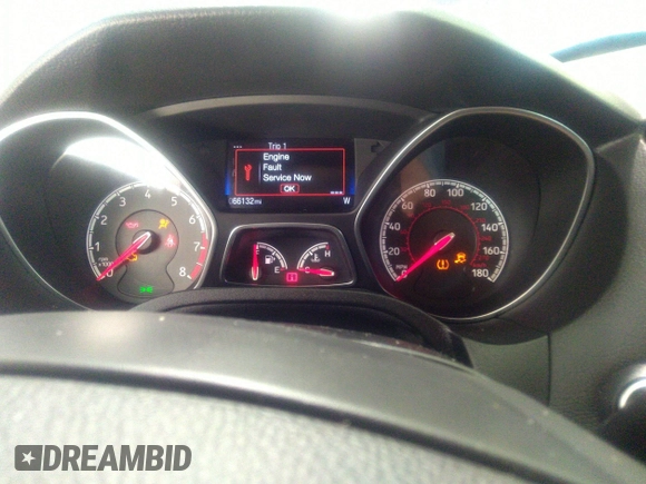 2017 Ford Focus ST with VIN 1FADP3L9XHL229696, listed as a IAAI auction lot 33863952 with 66,132 mi miles and . Bid and sale history available at carsss.com. Image 7.