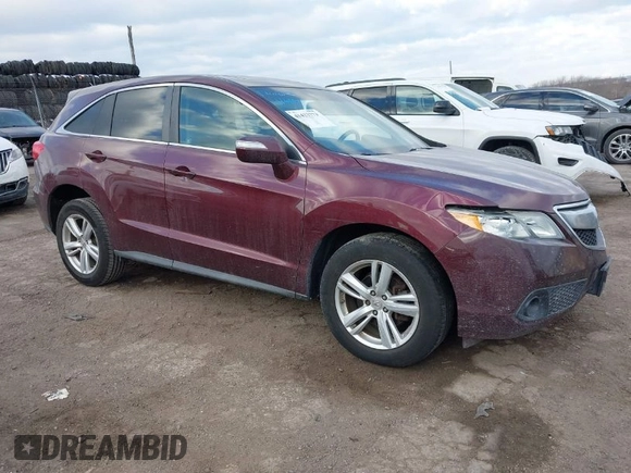 2013 Acura RDX with VIN 5J8TB4H37DL016960, listed as a IAAI auction lot 41423773 with 1 mi miles. Bid and sale history available at carsss.com. Image 1.