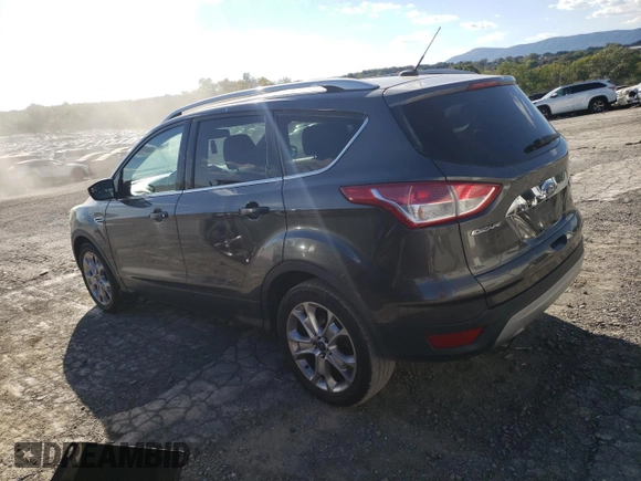 2015 Ford Escape Titanium with VIN 1FMCU9JX3FUB00642, listed as a Copart auction lot 50213695 with 158,681 mi miles and Clean Title. Bid and sale history available at DreamBid. Image 2.