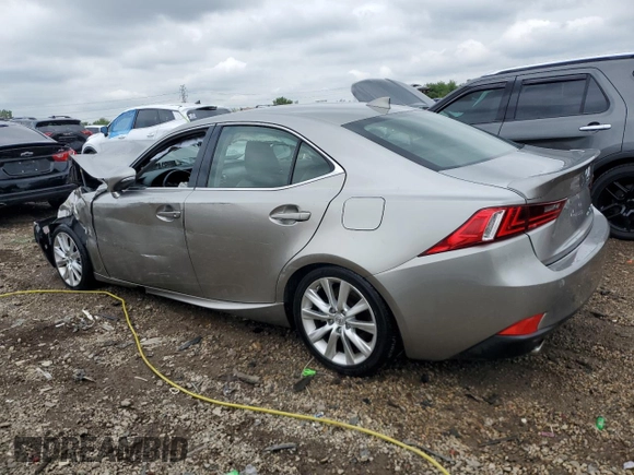 2016 Lexus IS 300/350 with VIN JTHCM1D27G5010703, listed as a Copart auction lot 58525745 with 50,046 mi miles and Salvage title. Bid and sale history available at DreamBid. Image 2.