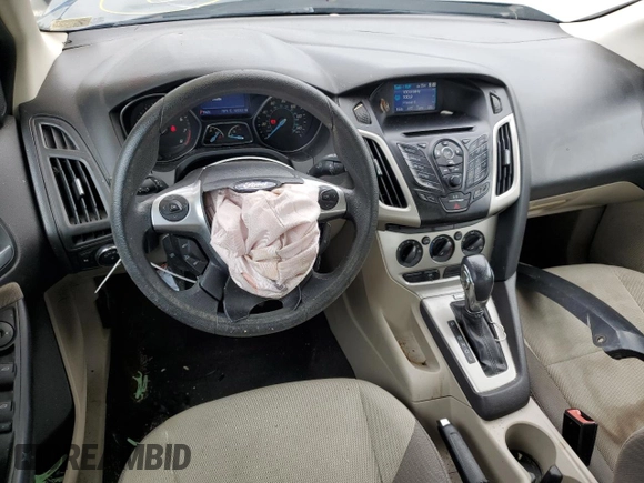2013 Ford Focus SE with VIN 1FADP3F20DL330691, listed as a Copart auction lot 62855115 with 127,231 mi miles and Salvage title. Bid and sale history available at DreamBid. Image 8.