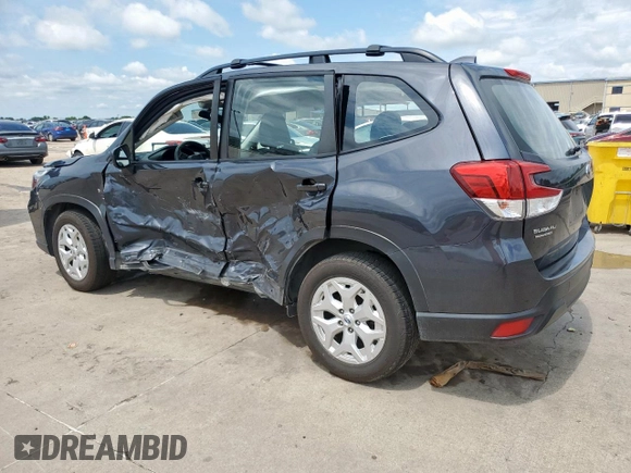 2019 Subaru Forester with VIN JF2SKACC7KH536402, listed as a Copart auction lot 58756045 with 54,910 mi miles and Salvage title. Bid and sale history available at DreamBid. Image 2.