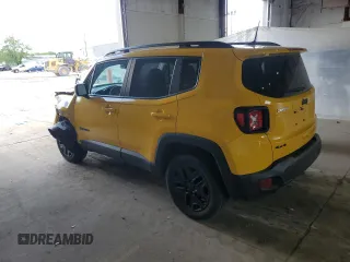 2018 Jeep Renegade Upland with VIN ZACCJBABXJPH57411, listed as a Copart auction lot 56399085 with 60,831 mi miles and Non repairable. Bid and sale history available at DreamBid. Image 2.