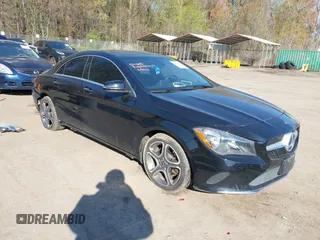 2018 Mercedes-Benz CLA 250 with VIN WDDSJ4GB0JN548594, listed as a IAAI auction lot 41988590 with 84,836 mi miles and . Bid and sale history available at DreamBid. Image 1.