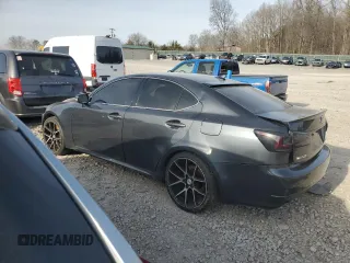 2010 Lexus IS 350 with VIN JTHBE5C21A5023844, listed as a Copart auction lot 45575085 with 138,172 mi miles and Salvage Title. Bid and sale history available at DreamBid. Image 2.