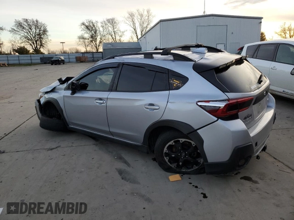 2023 Subaru Crosstrek Premium with VIN JF2GTACC7P9245127, listed as a Copart auction lot 87095854 with Not provided miles and Salvage title. Bid and sale history available at DreamBid. Image 2.